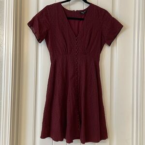Madewell Button Front Dress 00